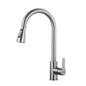 304 Stainless Steel Gun Gray Faucet Large Single Sink Kitchen Vegetable Basin Sink Suit Flying Rain Waterfall Faucet