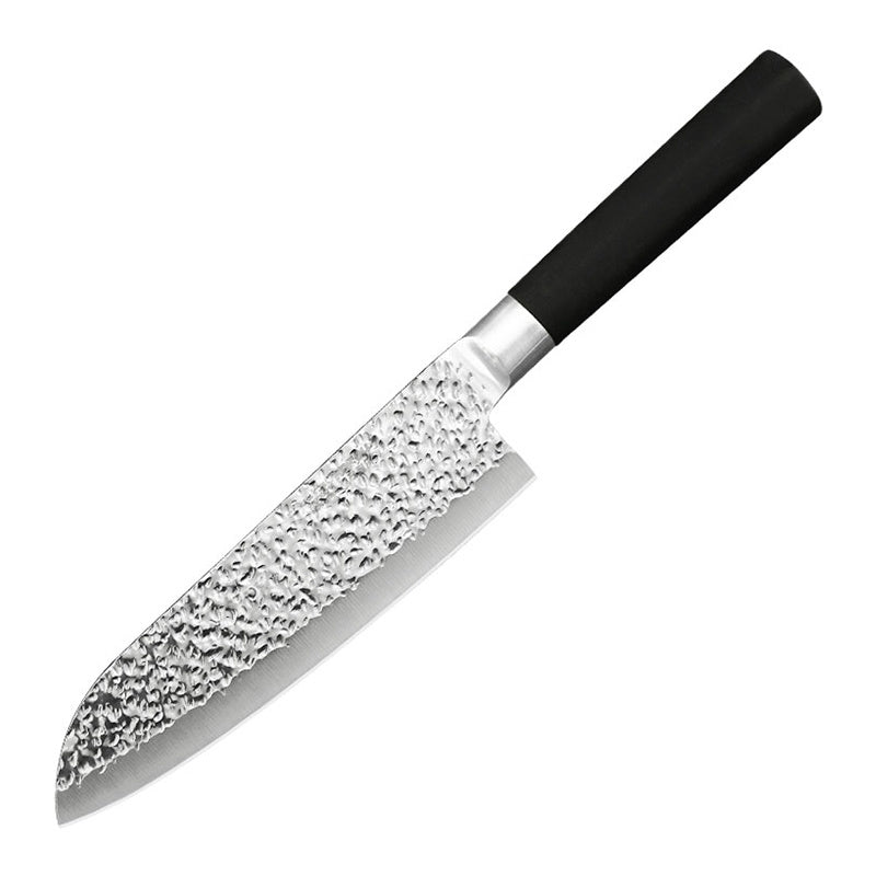 Rubber non-slip handle kitchen chef knives