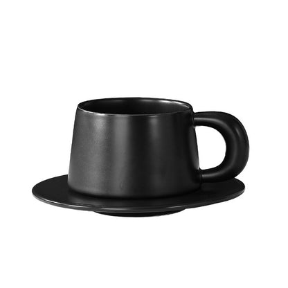 Simple Nordic Style Office Ceramic Coffee Cup Disc Suit