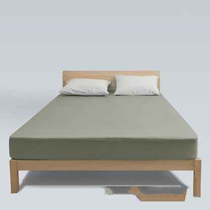 Solid Color Anti-mite Bed Cover Urine Pad