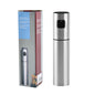 Household Press Fine Spray Oiler Stainless Steel Fuel Injection Bottle Barbecue Spray Type Oil & Vinegar Bottle