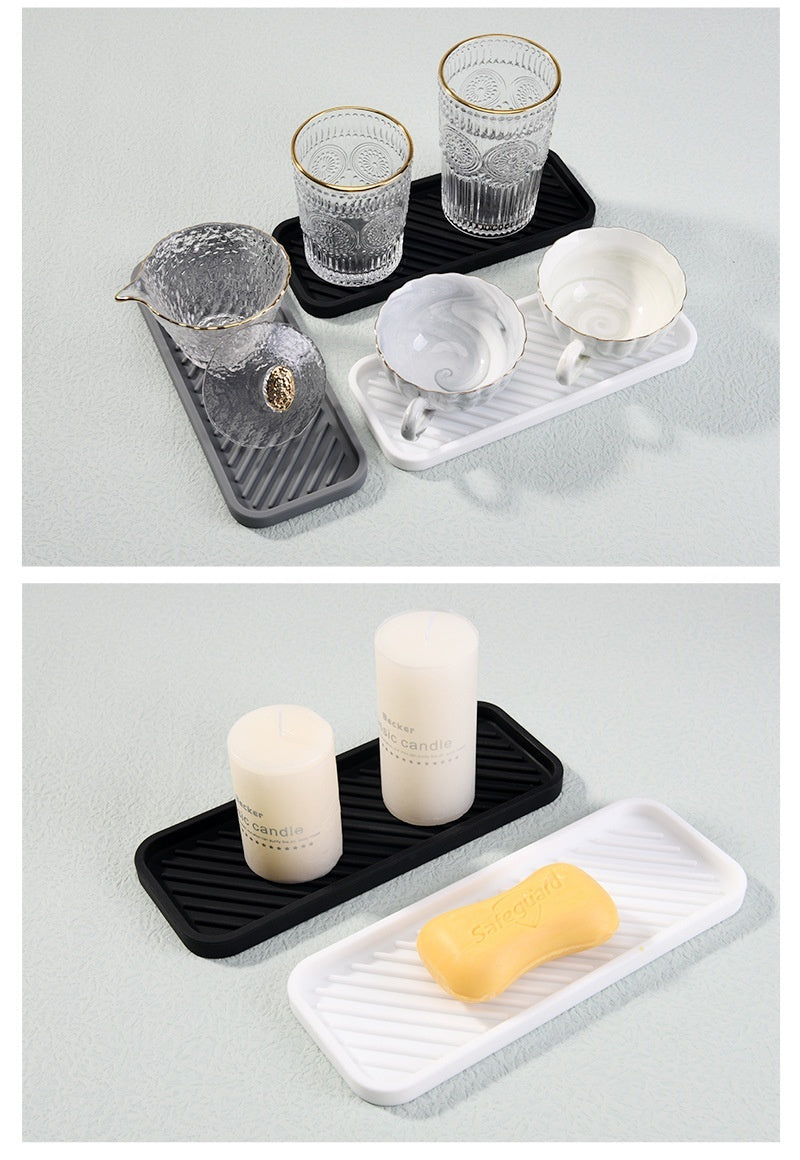 Silicone Soap Rack Draining Rack Simple Thickened Water Draining